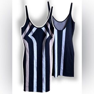 New- VICTOR GLEMAUD mini knit dress with geo pattern NWOT